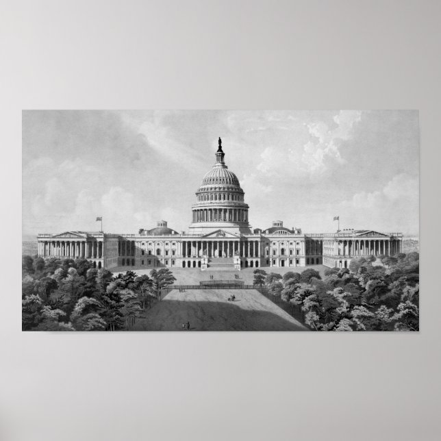 US Capitol Building Poster (Vorne)