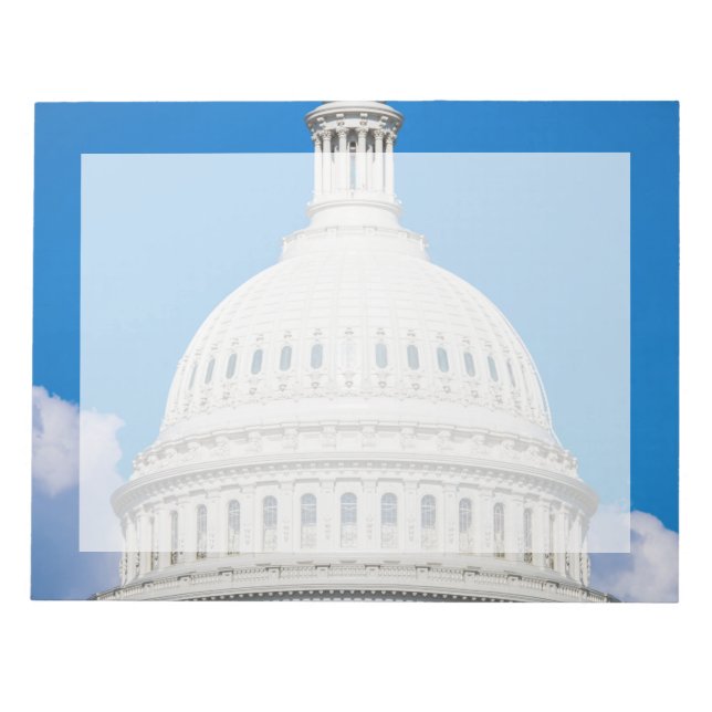 US Capitol Dome Notizblock (Vorderseite)