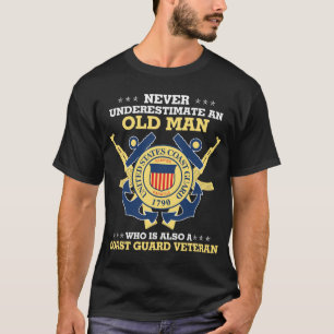 US Coast Guard Veteran Tee Shirt
