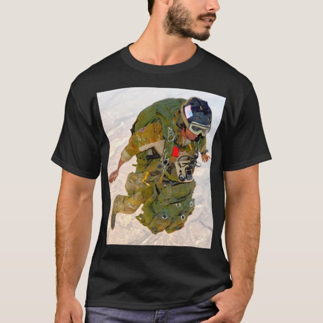 US COMBAT SQUAD - US-Fallschirmjäger T-Shirt (Vorderseite)