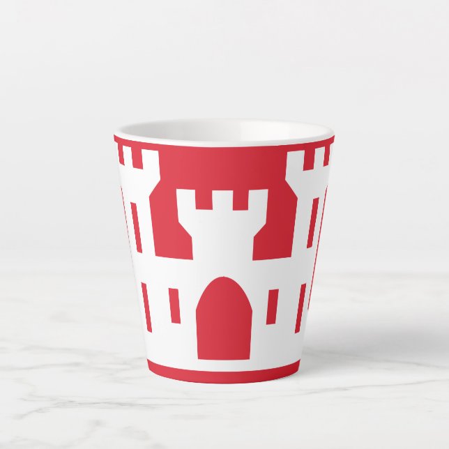 US Corps of Engineers DOD Militär Milchtasse (Vorderseite)