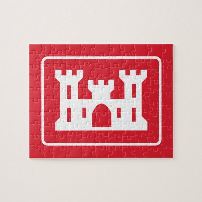 US Corps of Engineers DOD Militär Puzzle (Horizontal)