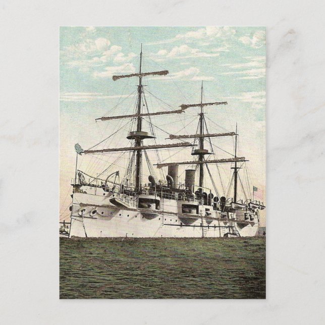 US Cruiser Newark Postkarte (Vorderseite)