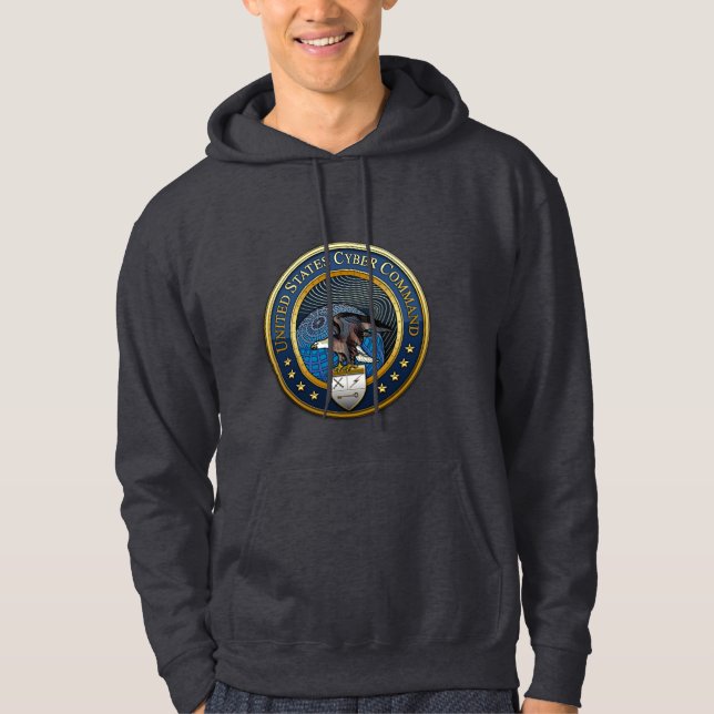 US-Cyberkommando Hoodie (Vorderseite)