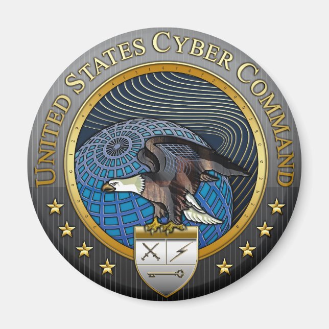 US-Cyberkommando Magnet (Vorne)