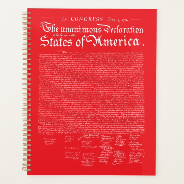 US Declaration of Independence Planer (Vorderseite)