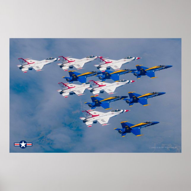 US DEMO TEAMS FORMATION! POSTER (Vorne)