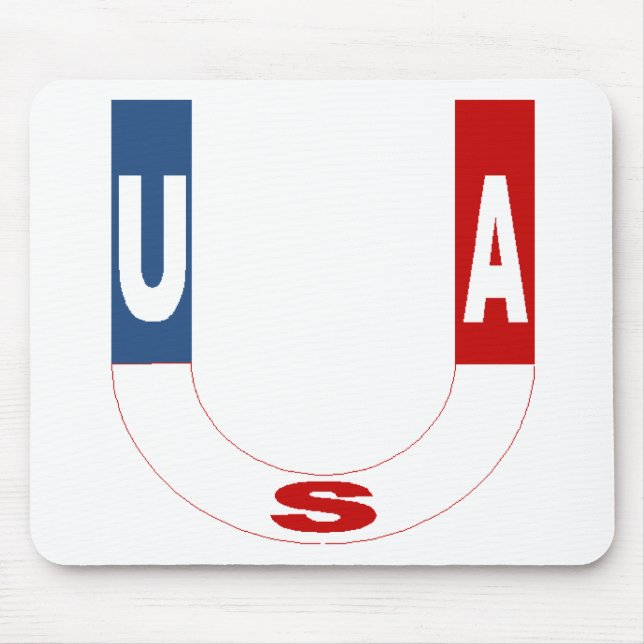 US-Design-Mausmatte Mousepad (Vorne)