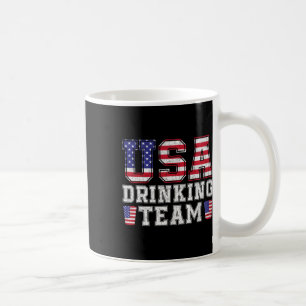 US Drink Team Funny Drink Bier Lover 4. Kaffeetasse