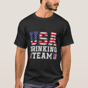 US Drink Team Funny Drink Bier Lover 4. T-Shirt