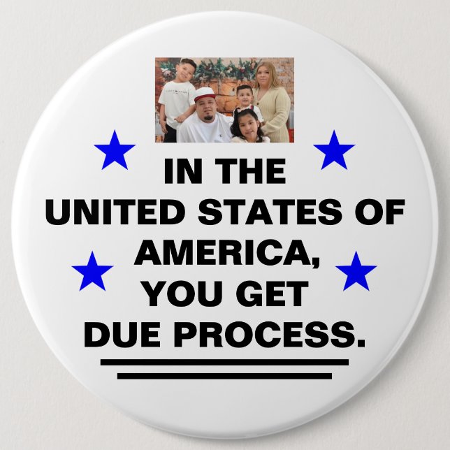 US Due Process Button (Vorderseite)