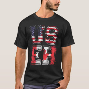 US Eh American Canadian Meme Zitat 1 T-Shirt