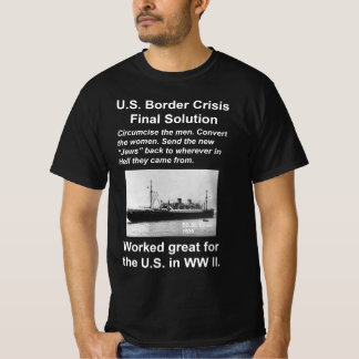 US-Einwanderungsbehörde weiß T-Shirt