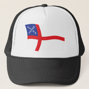 US-Episkopalkirche-Flaggenmütze Truckerkappe