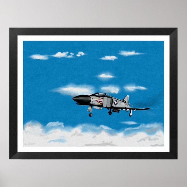 US F4 Phantom 1987 Poster (Vorne)