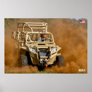 US-FAHRZEUGE MIT SONDERBETRIEB - MRZR-4 POSTER