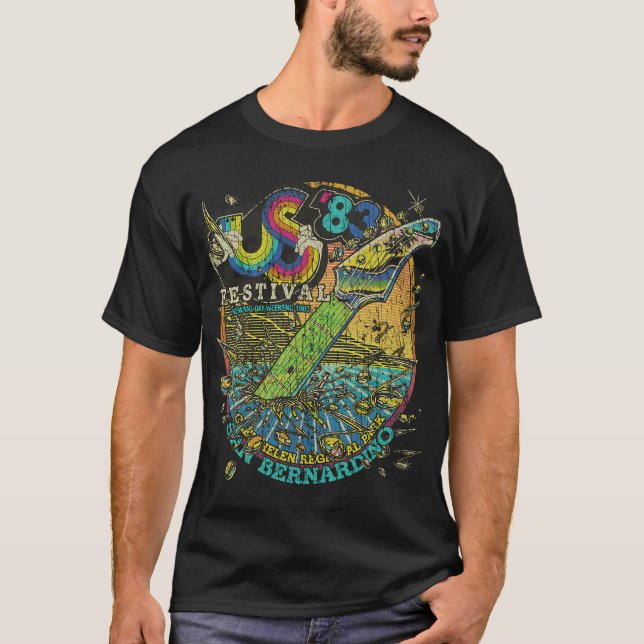 US Festival 1983 T-Shirt (Vorderseite)