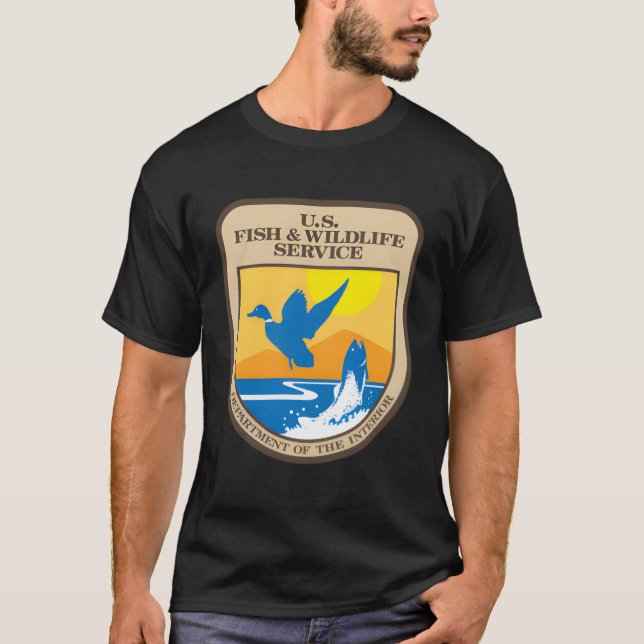 US Fisch- und Wildtierservice T-Shirt (Vorderseite)