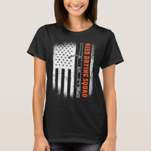 US Flag Bassoon Player American Bassoonist T-Shirt