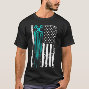 US Flag Drone T-Shirt