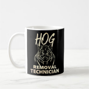 US Flag Hog Removal Technician Boar Junting Wild V Kaffeetasse