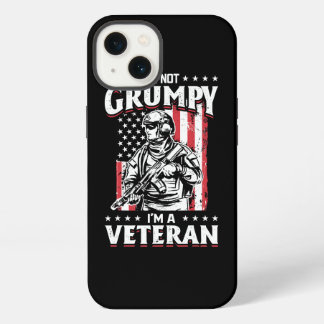US Flag Im not Grumpy im a Veteran 115 iPhone 13 Hülle