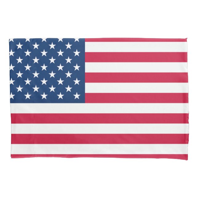 US Flag Pillow Case - Patriotic Kissenbezug (Vorderseite)