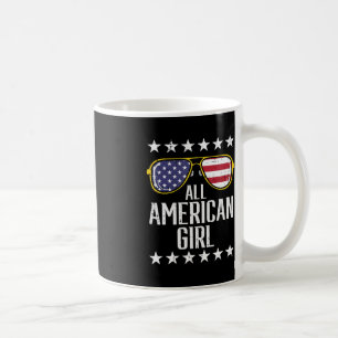 US Flag Sonnenbrille American All Girl Memorial Da Kaffeetasse