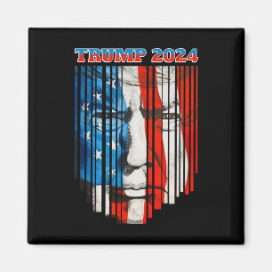 US Flag Trump Vintag Donald Trump 4. Juli Magnet