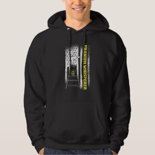 US-Flag Uran-Flüsterer Nuklearingenieur Hoodie