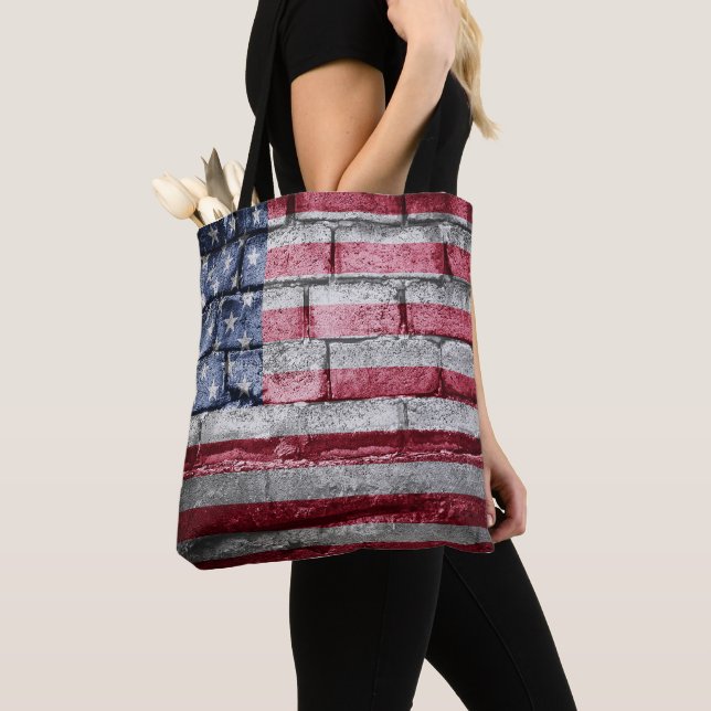 US-Flagge (Von Nahem)