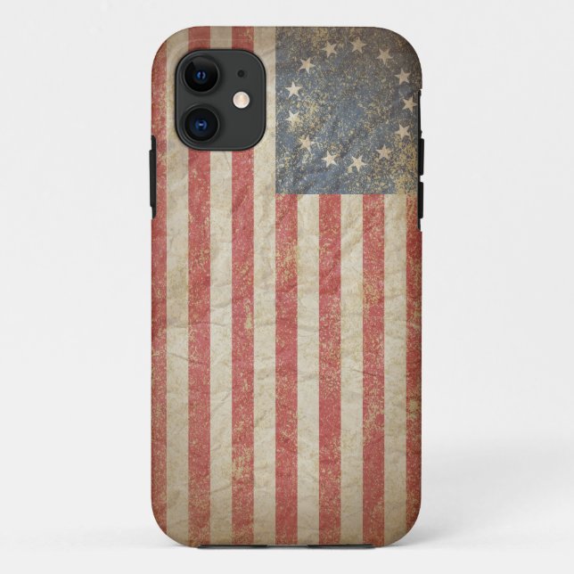 US-Flagge 1776 Case-Mate iPhone Hülle (Rückseite)