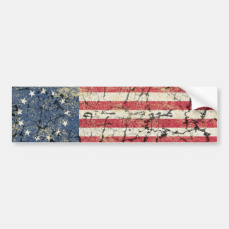 US-Flagge 1776, erschüttert Autoaufkleber
