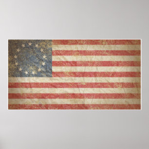 US-Flagge 1776 Poster