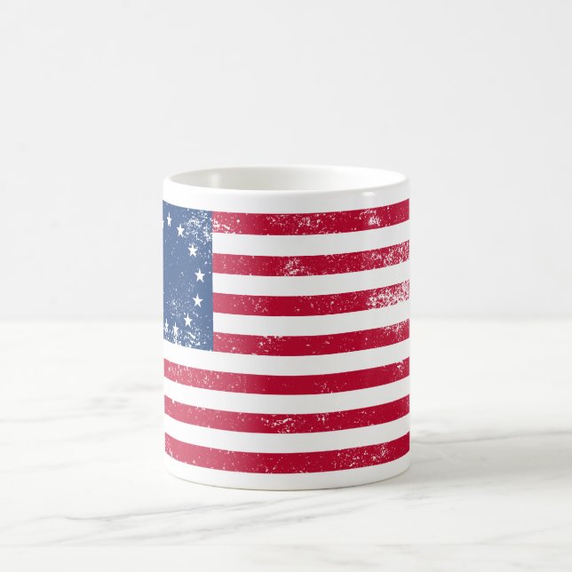 US-Flagge 1776 Tasse (Mittel)