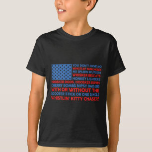 US-Flagge 4. Juli Sie haben kein Pfeifen B T-Shirt