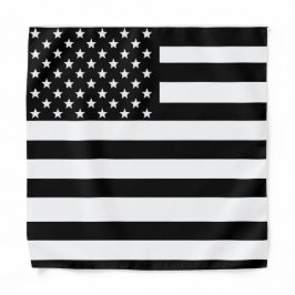 US-Flagge American Stars Streifen Black Halstuch