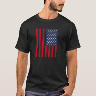 US-Flagge - Amerikanische Flagge - Vintag T-Shirt