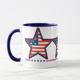 "US Flagge - Amerikanische Tasse" Tasse