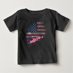 US-Flagge Baby T-shirt