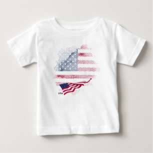 US-Flagge Baby T-shirt