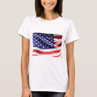 US-Flagge BAckground T-Shirt