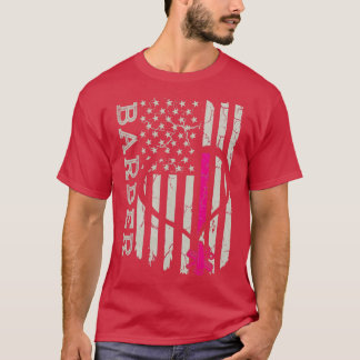 US-Flagge Barber Blanket T-Shirt