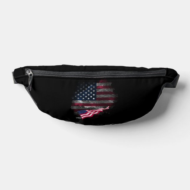 US-Flagge Bauchtasche (Ablage )