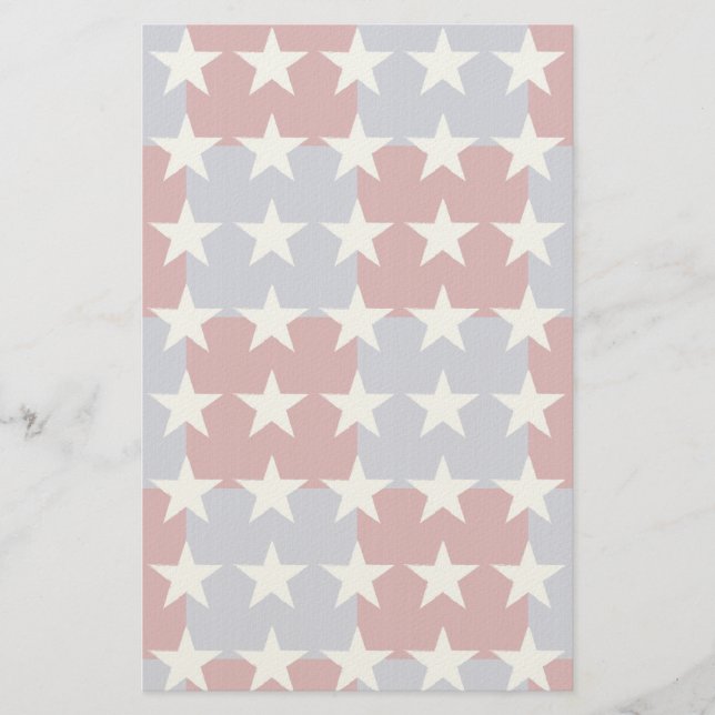 US Flagge Briefpapier (Vorderseite)