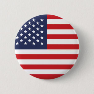 US-Flagge Button