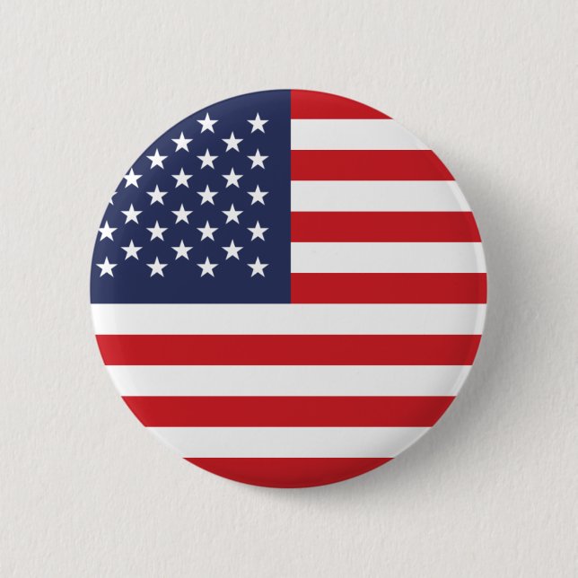 US-Flagge Button (Vorderseite)