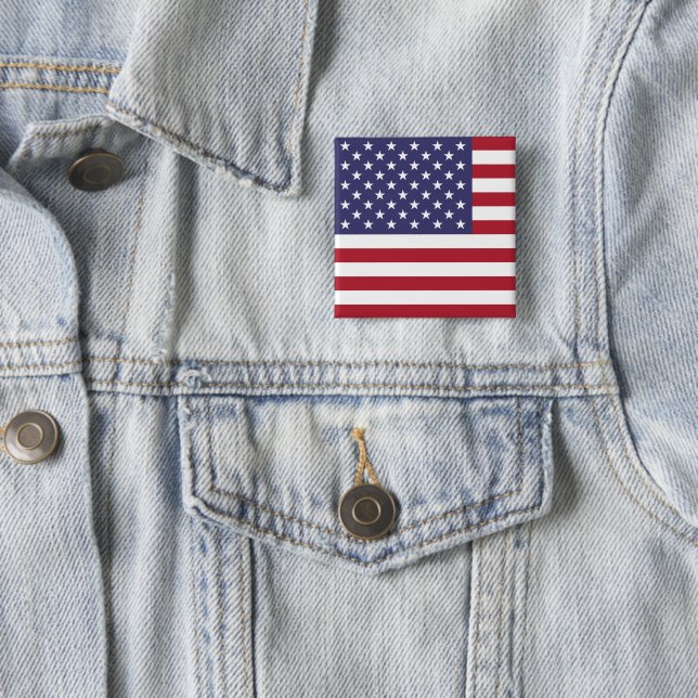 US FLAGGE BUTTON (Beispiel)