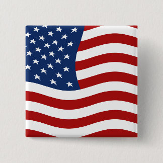 US-Flagge Button