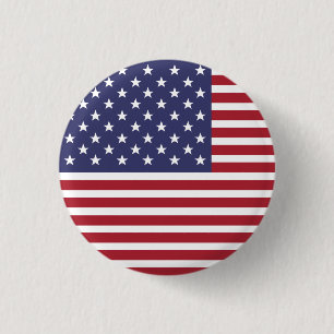 US Flagge Button